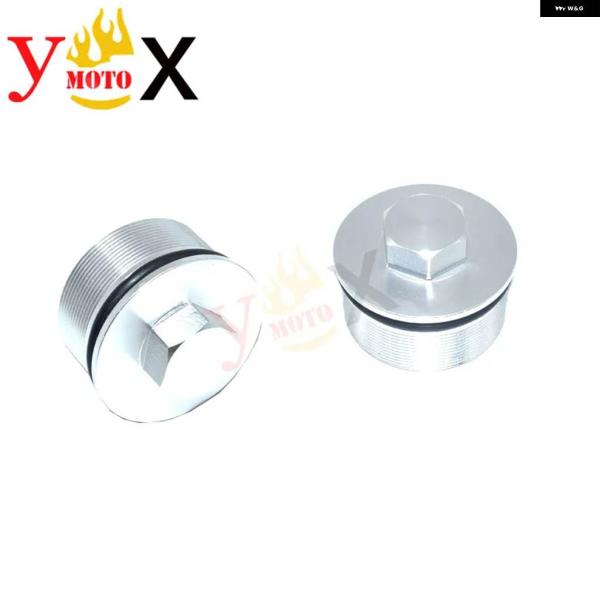 並行輸入品41MM フロント フォーク アッパーネジ トップキャップ フォーク ショック アブソーバ...