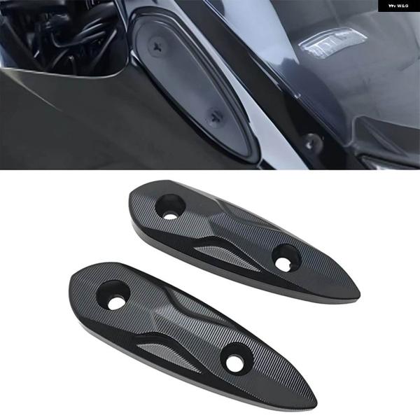 並行輸入品オートバイ アルミ バックミラー ホールキャップカバー ミラー エリミネーター ヤマハ Y...