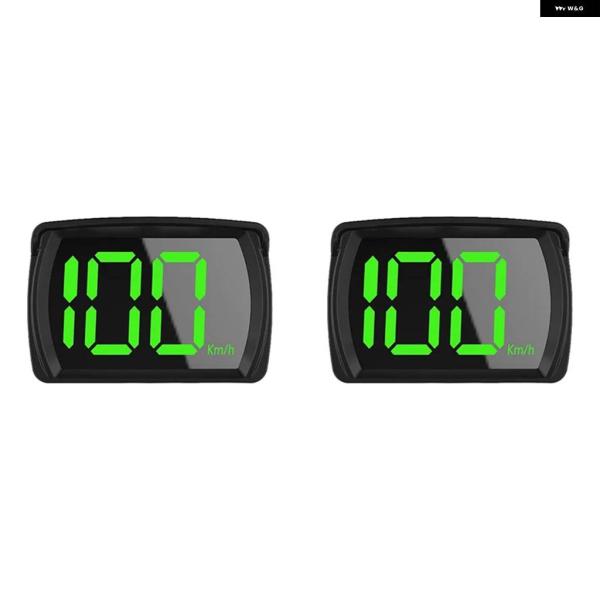並行輸入品2X デジタルGPSスピード メーター KMHリマインダーメーターHD LCD ディスプレ...