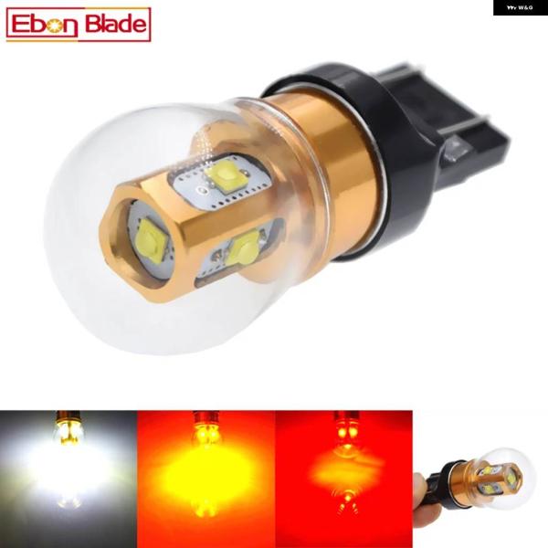 並行輸入品2個 T20 W21W LED WY21W W21/5W 7440 7443 LED 電球...