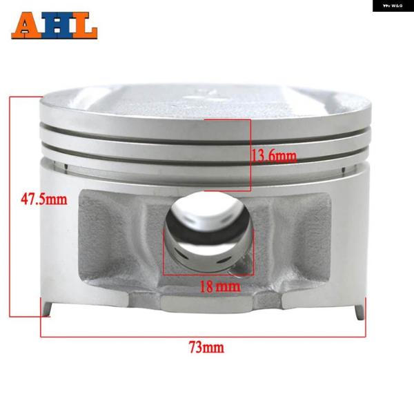 並行輸入品STD ~ 100 シリンダー ボアサイズ 73MM~74MM バイク ピストン ピストン...