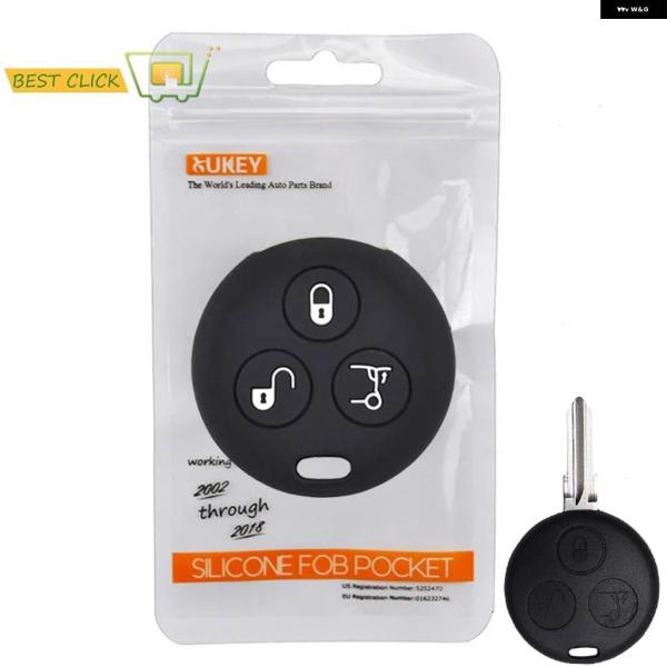 並行輸入品 スマートフォーツーシティロードスターフォーフォースシリコンカーキーケースカバー キーレス...