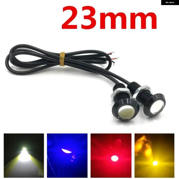 並行輸入品 防水 23MM 12V LED イーグルアイランプ デイタイム ランニングライト バック...