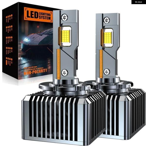 並行輸入品 30000LM D1S LED ヘッドライト D3S CANバス バルブ CSP 357...