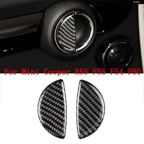 並行輸入品 カーボン インナー ドアハンドル カバー ステッカー インテリア MINI COOPER...