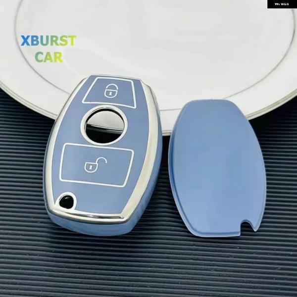 並行輸入品 2 ボタン 車キーカバー ケース FOB シェル メルセデス ベンツ A B R G ク...