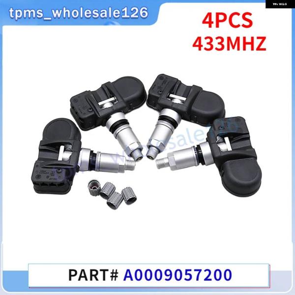 並行輸入品 A0009057200 TPMS 433MHZ タイヤセンサー 4個 メルセデス ベンツ...