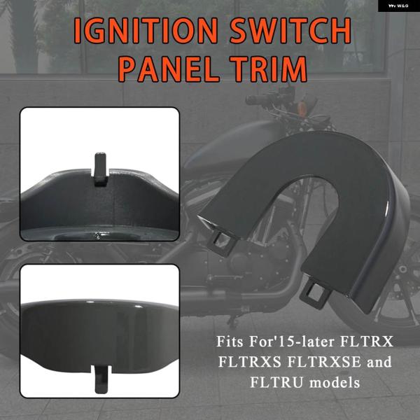 並行輸入品 イグニッション スイッチ パネル トリム カバー ハーレー ロードグライド FLTR 2...