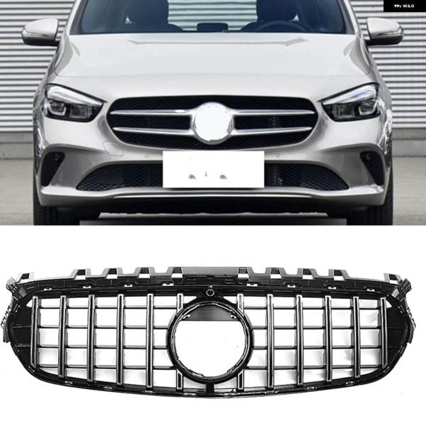 並行輸入品 GT R スタイル アッパー バンパー フード メッシュ グリッド フロント グリル レ...