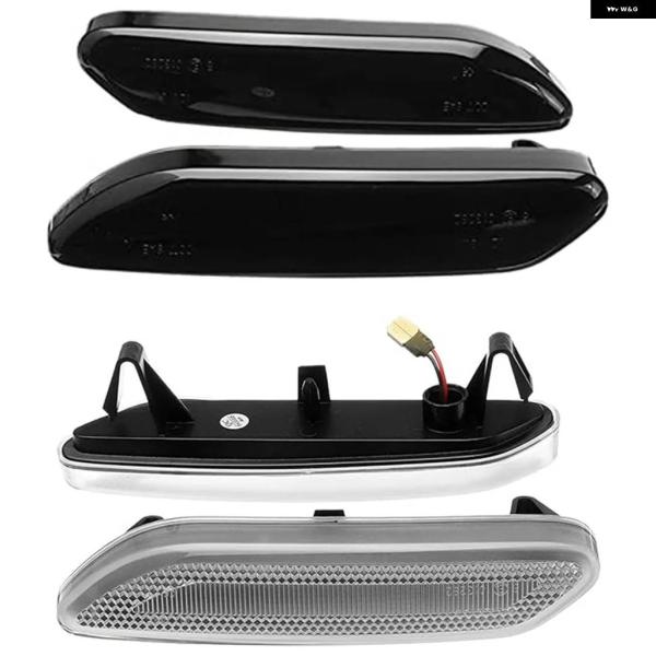 並行輸入品 ホワイト MINI COOPER R60 R61 ダイナミックフローティングウィンカーラ...
