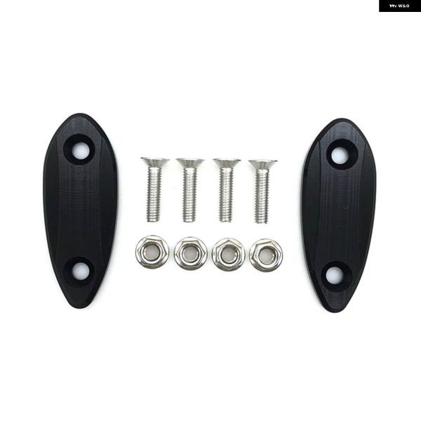 並行輸入品 オートバイ ブロックオフプレートバックミラー シャーシコードキャップベースブロック カワ...