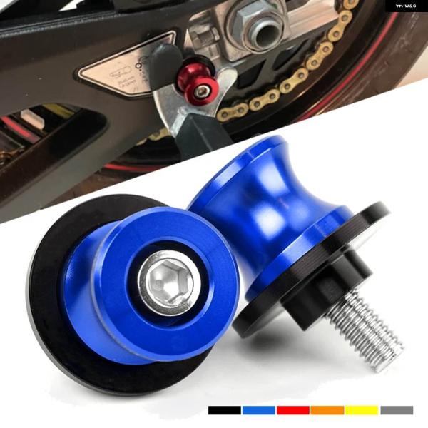 並行輸入品 2個 M6 スイングアーム スプール ヤマハ MT09 MT10 MT25 TRACER...