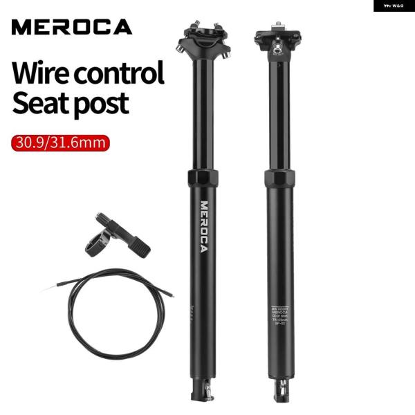 並行輸入品 ドロッパーシートポスト 27.2/30.9/31.6X425MM インターナルルーティン...