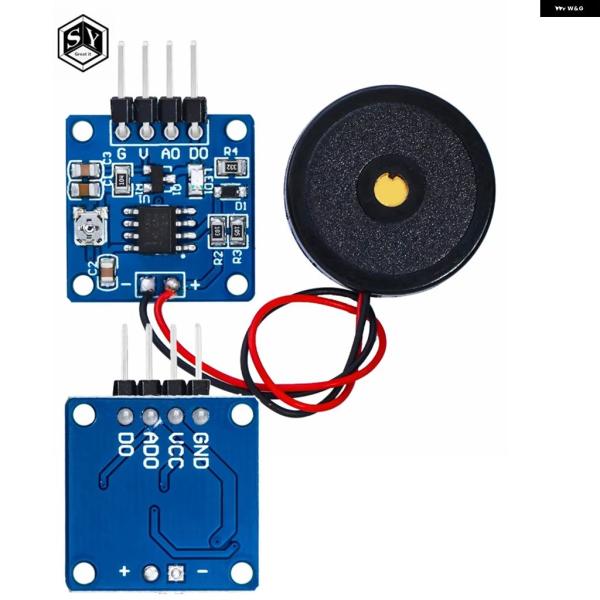 並行輸入品 5V圧電フィルム振動センサースイッチ モジュール TTLレベル出力ARDUINO