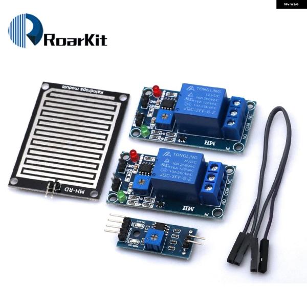 並行輸入品 雪/雨滴検出センサー モジュール 雨天気象 モジュール 湿度ARDUINO DIYキット...