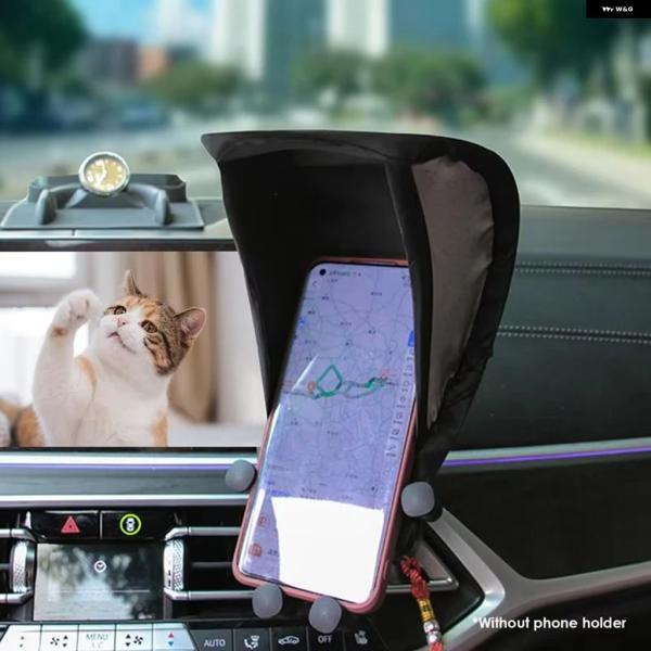 並行輸入品 折りたたみ 式車載 ダッシュボード スマホサンシェード 縦型 ダッシュボード スマホサン...
