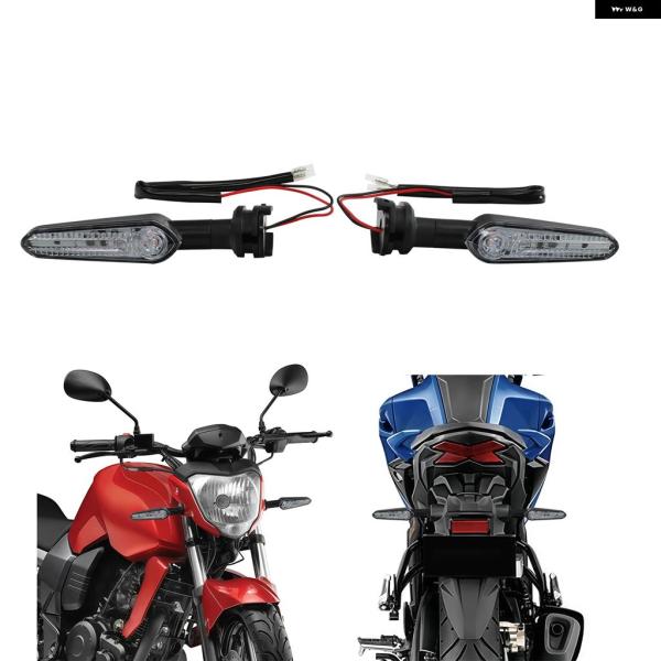 並行輸入品 フロント /リア ウィンカーライト ヤマハ FZ-25 FZ-03 FZ8 MT-25 ...