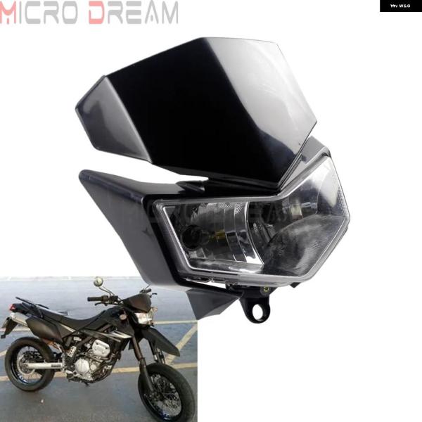 並行輸入品 オートバイ オフロード ツインデュアル ヘッドライト カワサキ KLX 250 250S...