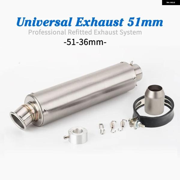 並行輸入品 オートバイ リテッドエキゾースト パイプ ラウンドマフラー R15 V3 MT03 RS...