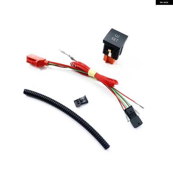 並行輸入品 タイヤ エア 圧 ハザード スイッチ配線 ハーネス VW ゴルフ 5 6 MK5ジェッタ...