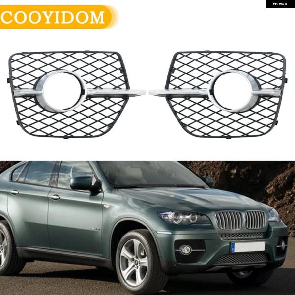 並行輸入品 BMW X6 E71 E72 HYB 2008-2014用 フロント バンパー フォグラ...