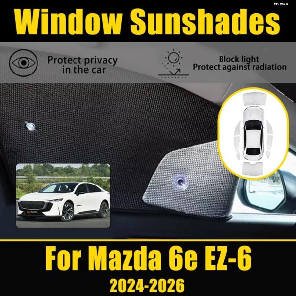 並行輸入品 マツダ 6E EZ-6 J90A 2024 - 2026 フロントガラス カバー サン ...
