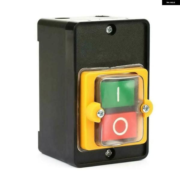 並行輸入品 防水 コントロール スイッチ ON/OFF プッシュ ボタン スイッチ AC 10A ベ...