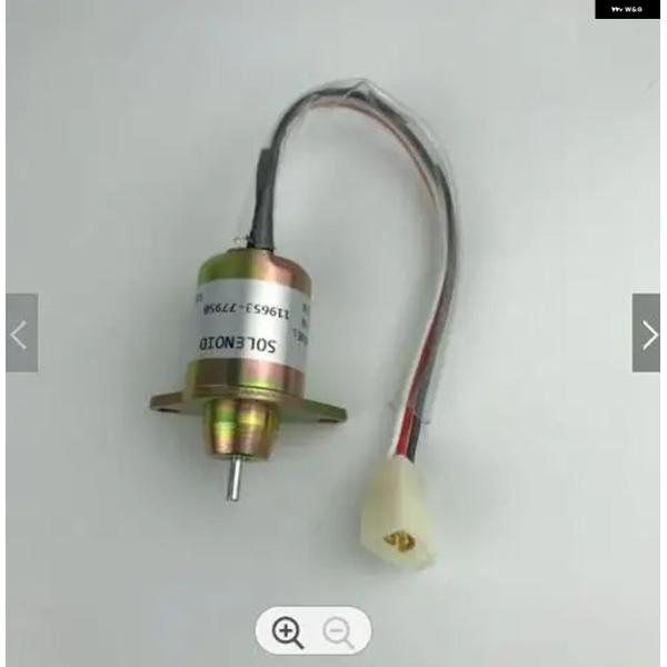 並行輸入品 R55 R60 クボタ ソレノイド バルブ シャットオフ シャットダウン ストップ ソレ...