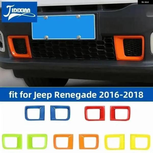 並行輸入品 ジープ レネゲード 2016 - 2017 18 ABS フロント グリル バンパー エ...