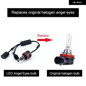 並行輸入品 2個 6000K ランプ LED ...の詳細画像2