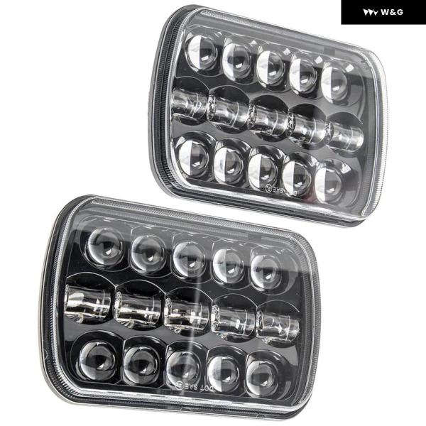 並行輸入品 2X 7X6JNCH 400W フロント バンパー フォグランプ フォグランプ アセンブ...