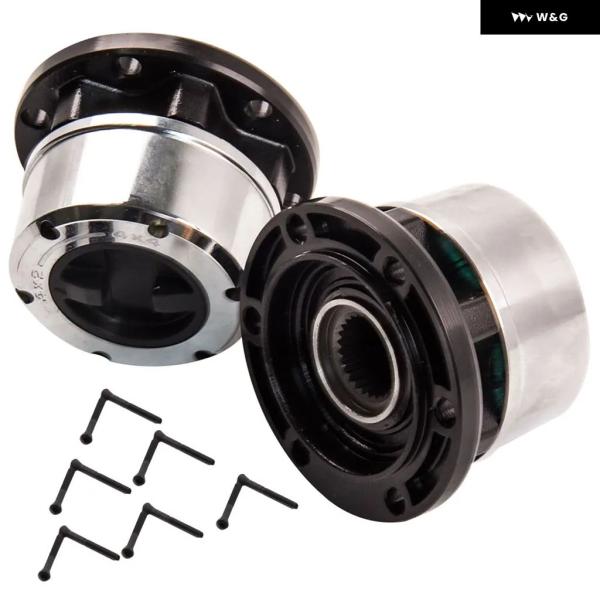 並行輸入品 2X 26スプライン 6ボルトフリーホイール マニュアル ロックハブ スズキ サムライジ...
