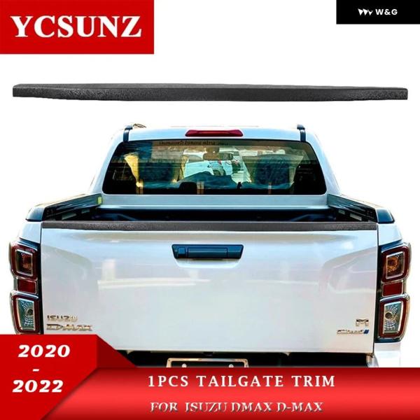 並行輸入品 テールゲートカバー トリム ISUZU DMAX 2020-23 ダブルキャビンカーアク...