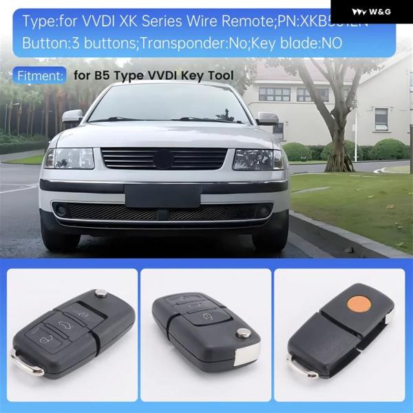 並行輸入品 車用リモートキー XHORSE XKB501EN 汎用 ワイヤーリモートキーフリップフォ...