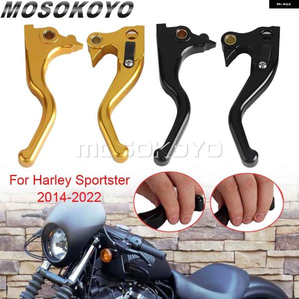 【並行輸入品】オートバイ バイク ブレーキクラッチ レバー 2-3本指 コントロール レバー ハーレ...