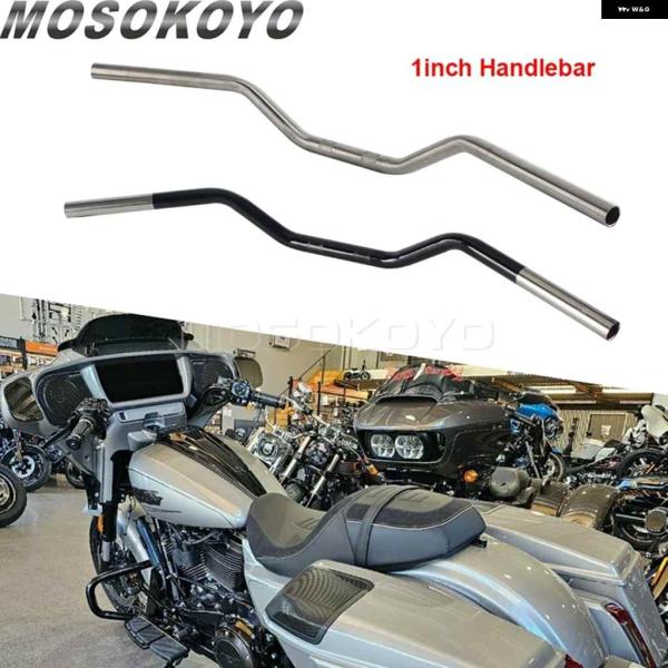 並行輸入品25MM オートバイ バイク ハンドルバー モトクロス スタイル ハンドルバー ハーレー ...