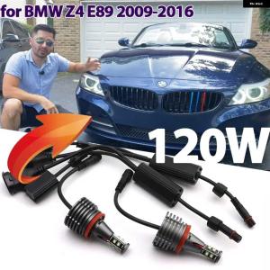並行輸入品120W 6000K CANバス LEDエンジェルアイ マーカーライト バルブ BMW Zシリーズ E89 Z4 ロードスター SDRIVE35IS GT3 GTE 2009-2016