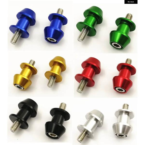 並行輸入品 ペア 6MM スイングアーム スプール スライダー スタンド ボビン ヤマハ YZF-R...