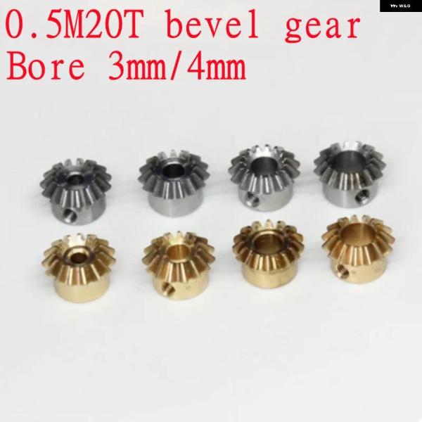 並行輸入品 1セット 0.5M 1 1 0.5M20T 90度トランスミッション真鍮銅ベベルギア カ...