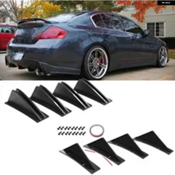 並行輸入品 INFINITI Q50 Q60 G37 G35 リアリップバンパーディフューザー シャ...