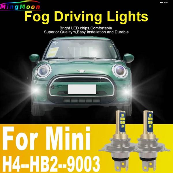 並行輸入品 2個 H4 HB2 9003 LED ヘッドライト バルブ ハイパワー ホワイト フォグ...