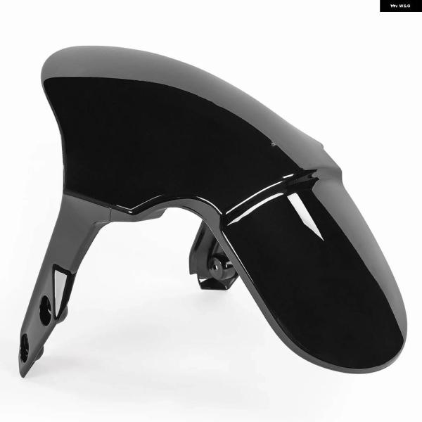 並行輸入品 トライアンフ 24-25用フロントフェンダー マッドガード 後方式強化用 オートバイ 部...