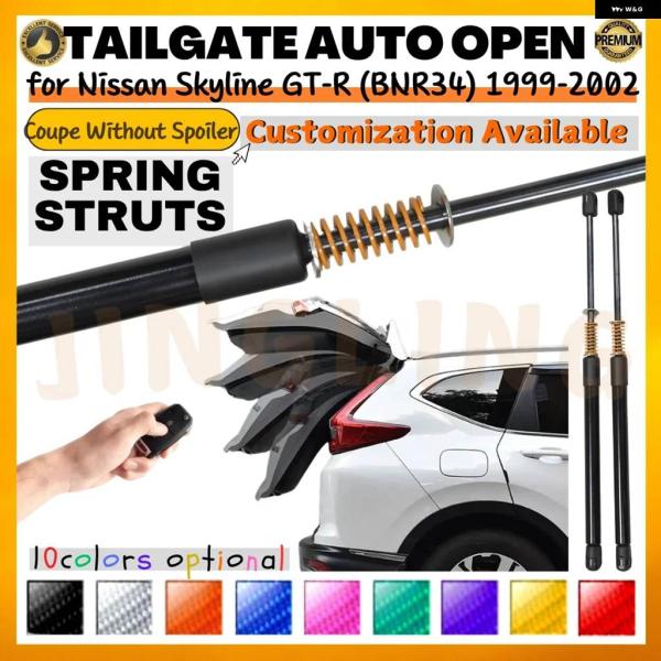 並行輸入品 日産 スカイラインGT-R BNR34クーペスポイラー し1999-2002年式用 トラ...