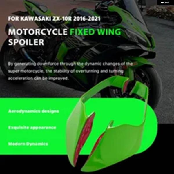 並行輸入品 オートバイ エアロダイナミック固定翼 カワサキ ZX-10R 2016-2021 ABS...