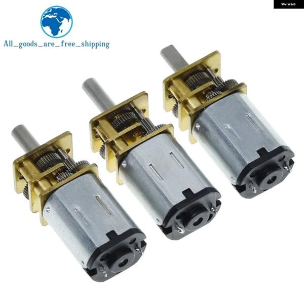 並行輸入品 TZT DC 6V 30RPM 200RPM N20 ミニマイクロギアモーターギアホイー...