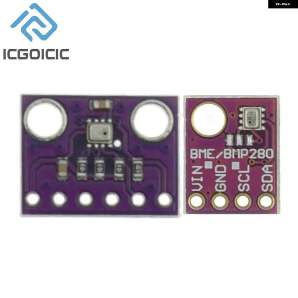 並行輸入品 I2C/SPI BMP280 5V 3.3V デジタル モジュール 温度気圧センサー モ...