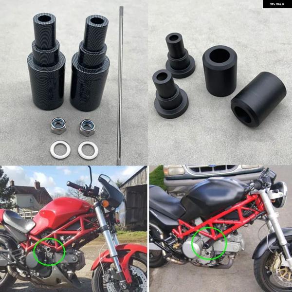 並行輸入品 オートバイ フレーム スライダー クラッシュ プロテクター ドゥカティ モンスター S2...