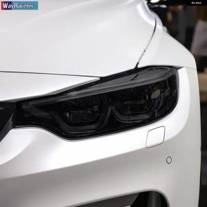 並行輸入品 BMW M2 F87 M3 F80 M4 F82 F83 M5 F10 F90 M6 M8 I3 I8 Z4 E89 G29カー ヘッドライト フィルム フロントスモーク ステッカー