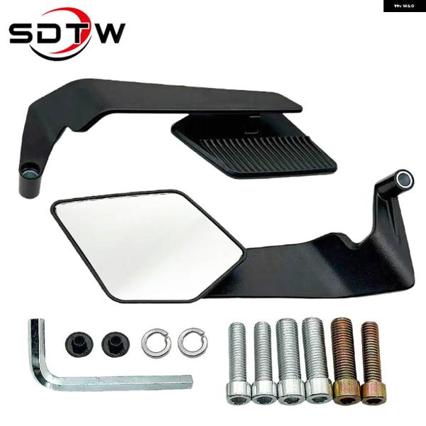 並行輸入品 バイク ステルス ウィングレット ミラー 回転ミラー ヤマハ 07 09 R1R3R7 ...