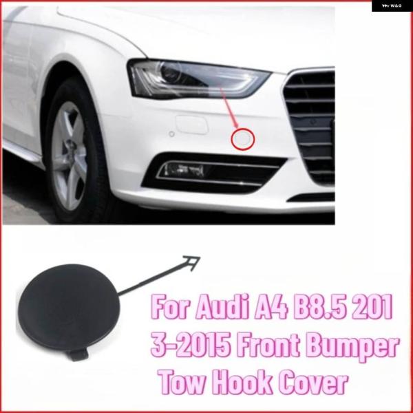 並行輸入品 アウディ A4 B8.5 2013-2015 フロント バンパー 牽引フックカバー 牽引...